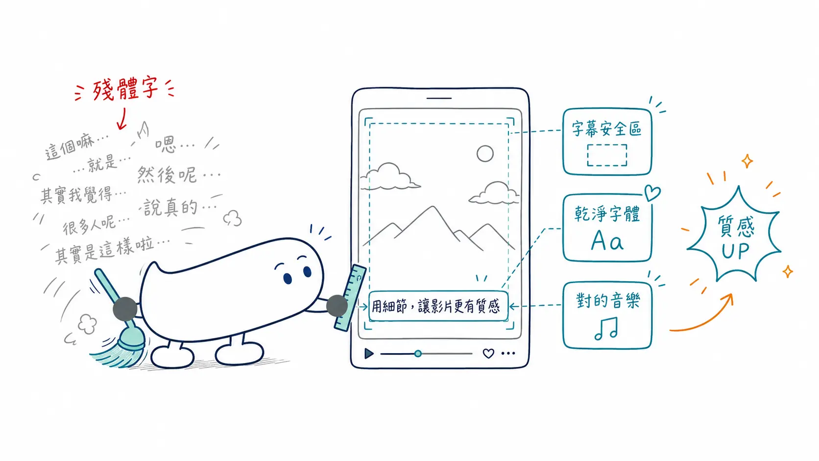 提升影片質感的小秘密