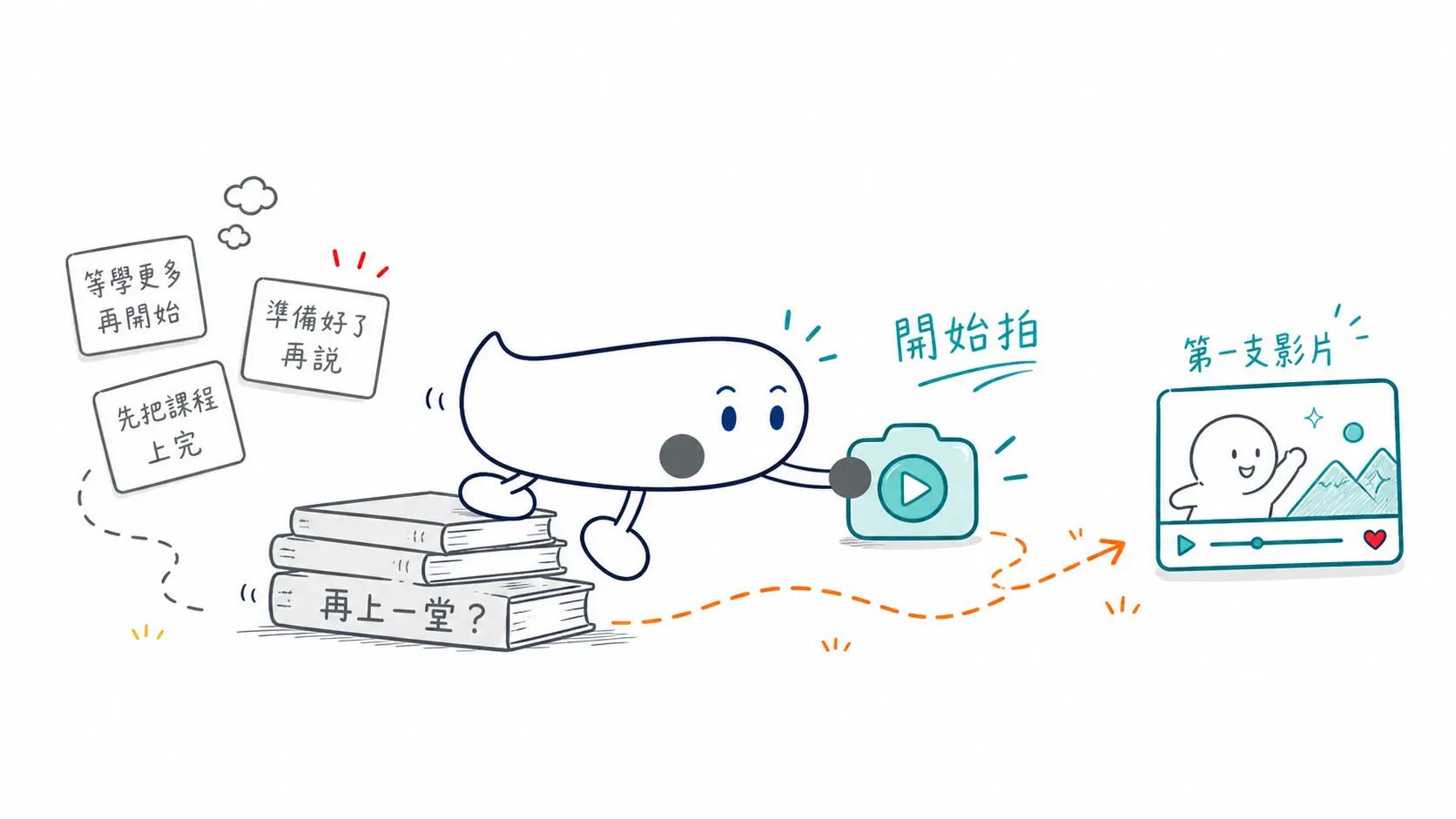 自媒體不需要上什麼課程