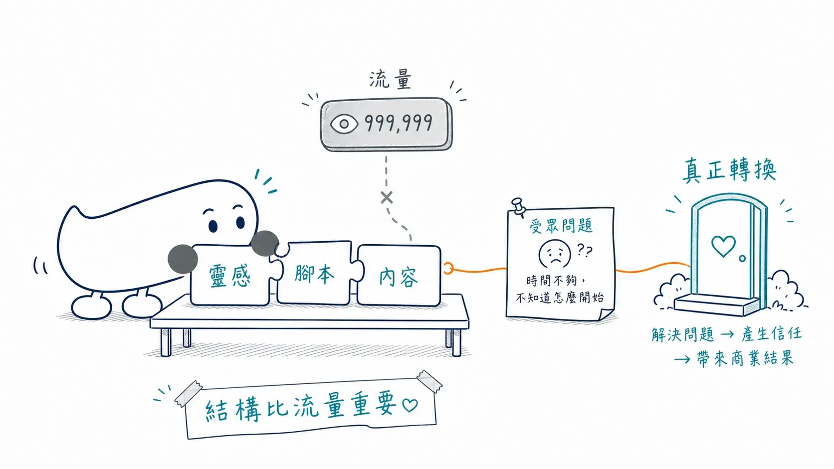 怎麼創作好的內容結構 Cropped
