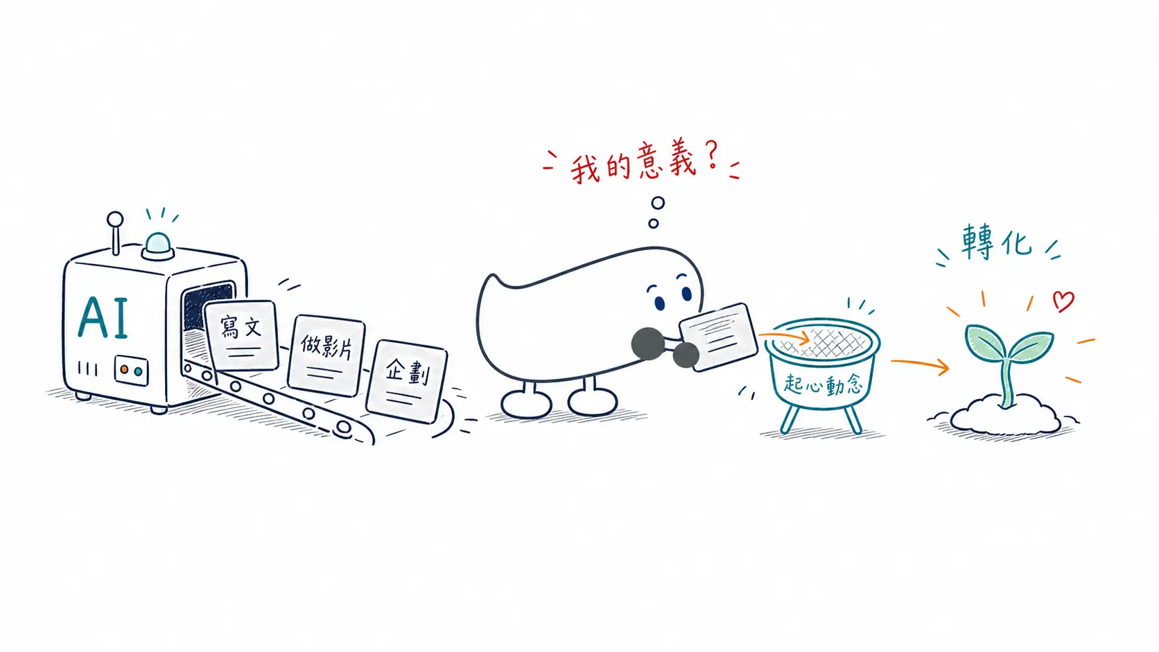 Ai可以取代我，那我的意義是？