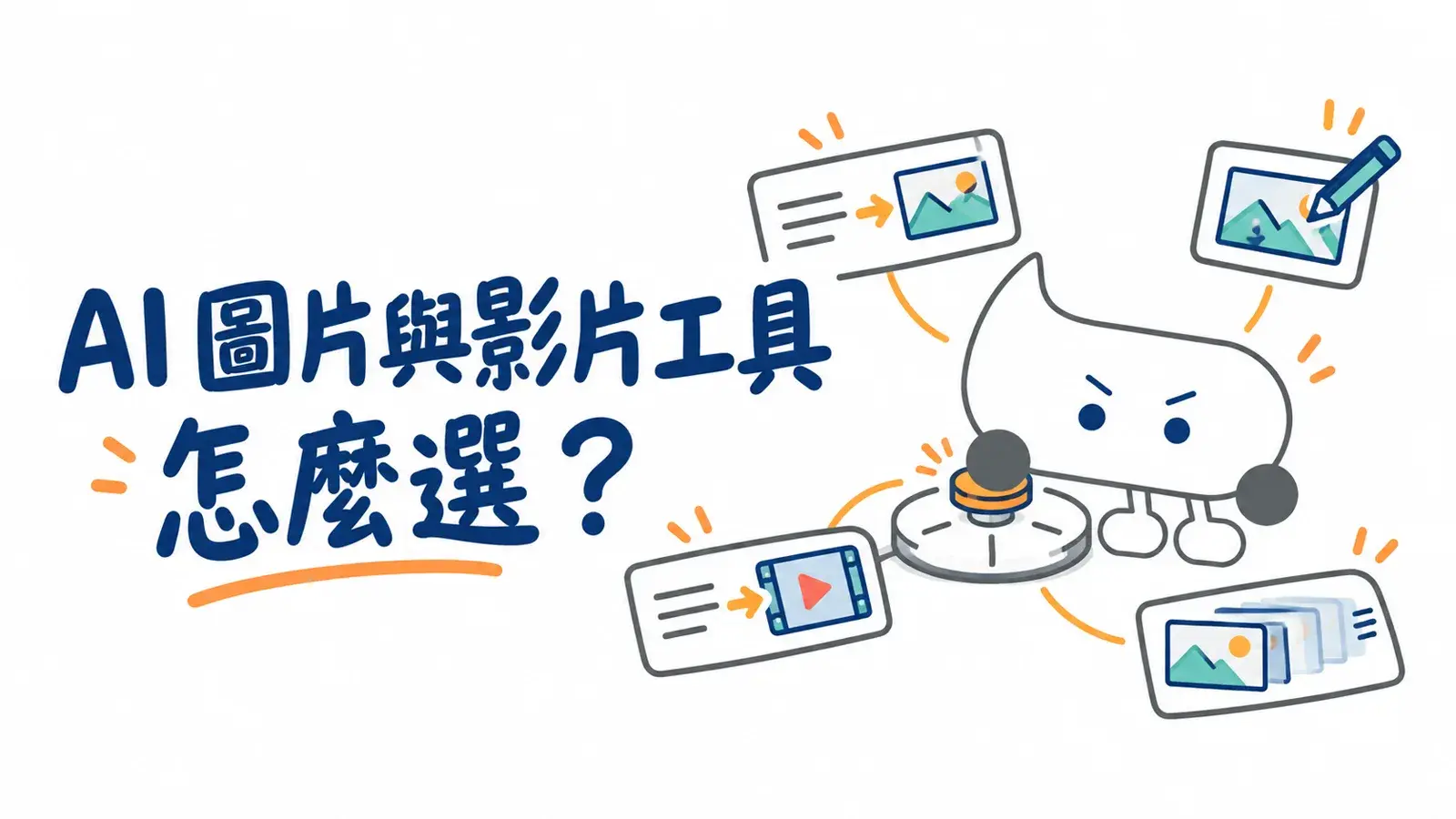 AI 圖片與影片工具怎麼選，易悅吉祥物在四種生成方式中選擇創作路線